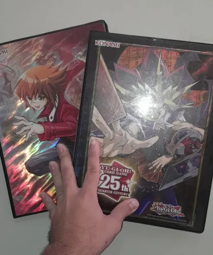 Yu-Gi-Oh! TCG Coleção 294 Cards Lost Art Artes Perdidas Original + 2 Pastas Yugi e Judai