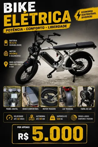 Bike Eletrica - Cavalleta Ae7