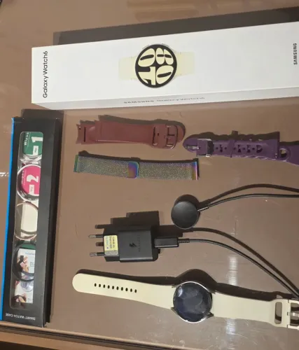 Samsung Galaxy Watch6 40mm Completo + Kit de Acessórios Extras