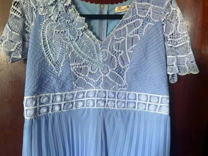 Vestido de festa renascença