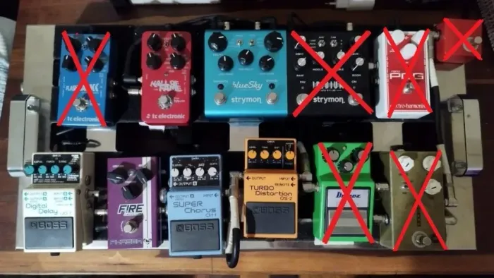 Pedalboard, Strymon, Boss, Morning Glory, Nano Pog, Ts9, Mxr, JHS, Electro-Harmonix