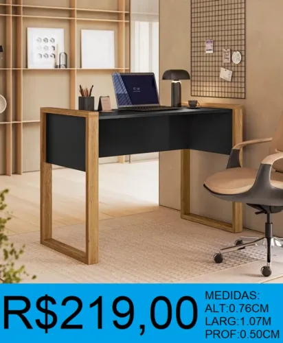 Mesa de escritório - compre hoje e receba em até 72 horas
