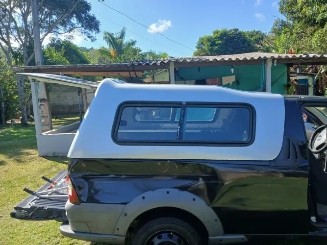 Capota fibra fiat strada cabine simples baixa