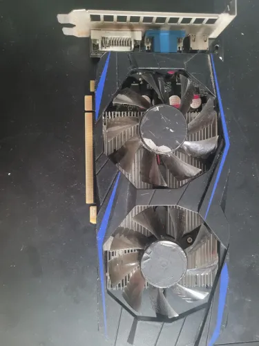 Placa Nvidia 9800GT com defeito