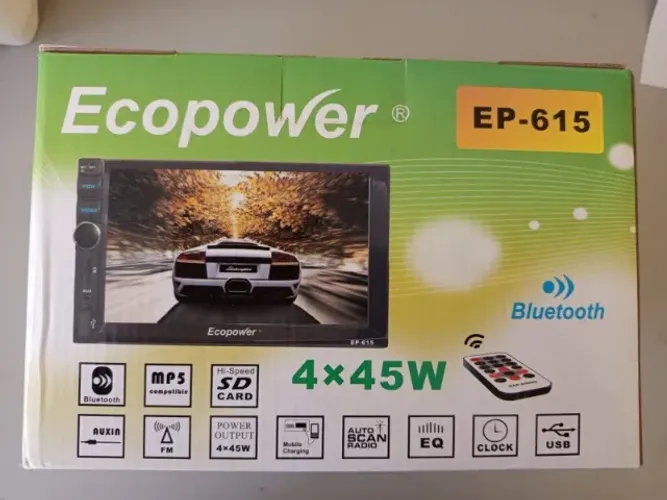 Central Multimidia Ecpower 7 Pol Touch Screen Bluetooth
