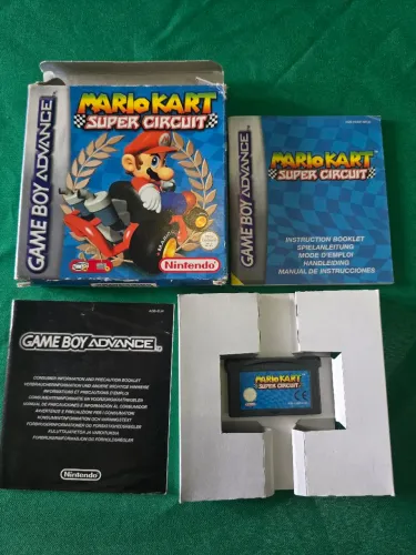 Mario Kart Super Circuit GBA completo