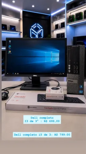 Computador completo i5, 1 ano de garantia