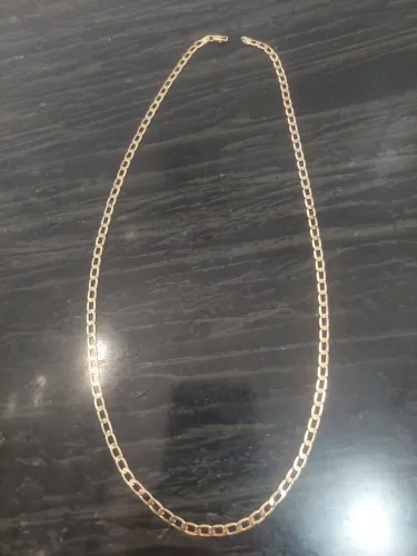 CORDÃO BANHADO A OURO 18K 