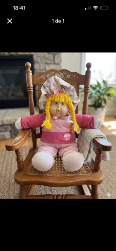 Boneca grandona antigas fofa
