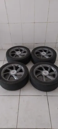 Jogo de rodas aro 17 fiat bravo