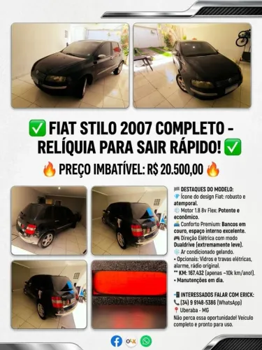 Fiat Stilo 1.8/ 1.8 Connect Flex 8V 5P 2007
