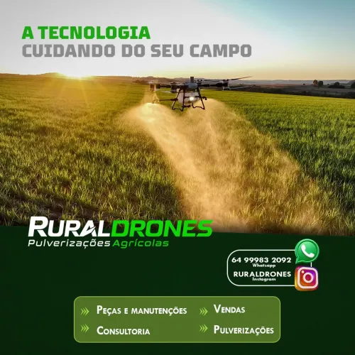 Serviço de Pulverização via Drone