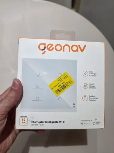 Interruptor Inteligente Geonav 6 Botões
