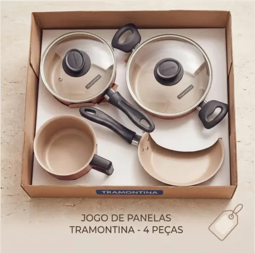Kit de Panelas Tramontina
