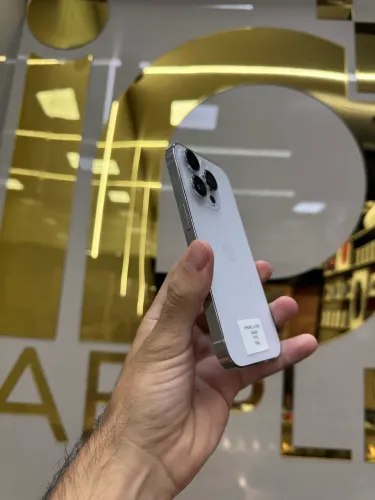 IPHONE 14 PRO 256GB BRANCO SEMI NOVO QUEIMÃO 