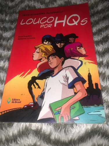 Livro de leitura Louco por HQs
