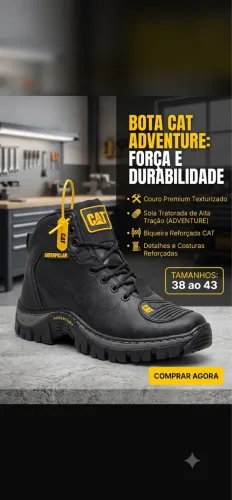 Botas caterpillar 