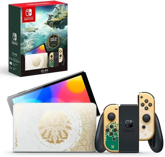 Nintendo Switch OLED-Edição limitada Zelda