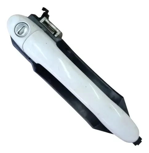 Maçaneta Exterma Dianteira Direita Fiat Idea 2011 2014 Branco Dianteira
