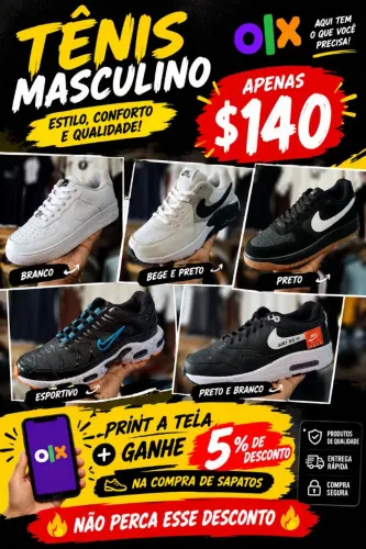 Tênis masculino