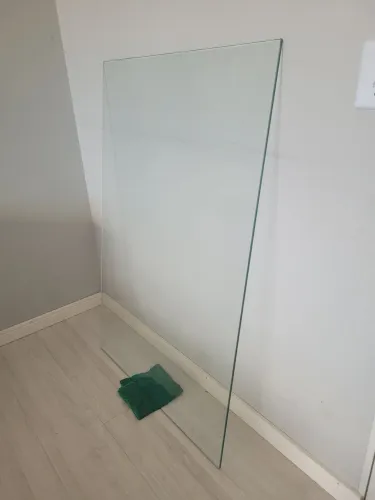 Tampo de mesa de vidro 120x80