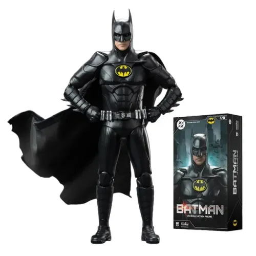 Batman 1989 Action Figure Fondjoy Boneco Liga da Justiça DC Flash Figura de Ação Keaton