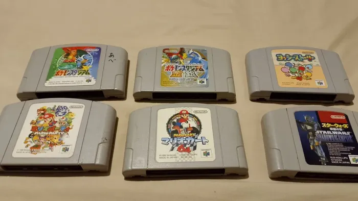 Cartuchos originais importadas japonesas Nintendo 64