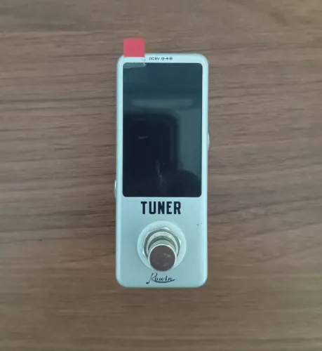 Pedal Afinador Rowin Mini Tuner - Funcionando Perfeitamente