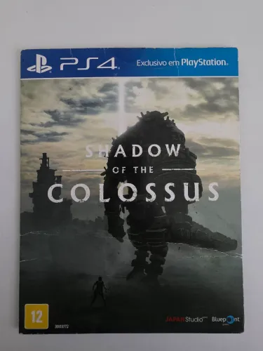Shadow of the colossus mídia física de ps4