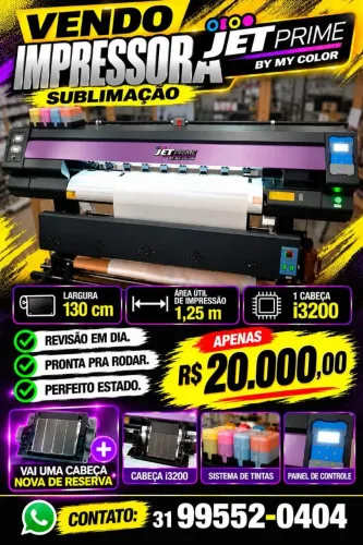 Impressora Sublimação total