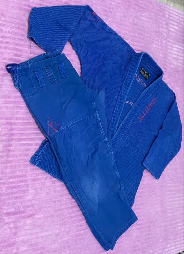 Kimono Alliance Wring Azul F2 - Original - Bom Estado