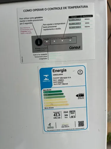 Freezer horizontal cônsul 309 litros 