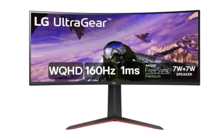 Monitor Gamer Curvo LG UltraGear 34", 2K WQHD, UltraWide, 160Hz, 1ms