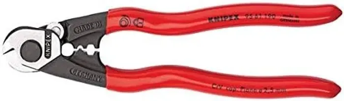 Knipex - Alicate de corte - corta cabo de aço até 4mm.