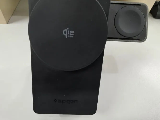 Carregador Original Spigen Magnético Tecnológia QI 2.0 