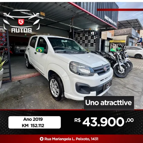 Fiat Uno Attractive 1.0 EVO Fire Flex 8V 5P 2019