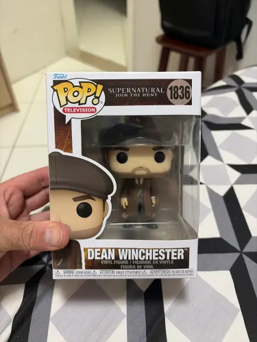 Funko pop television supernatural, Dean Winchester, produto novo, original e importado 