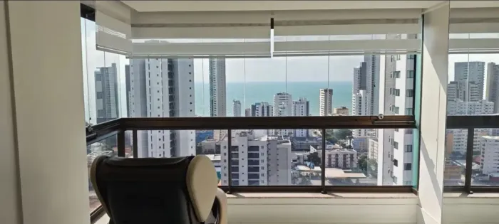 Apartamento á venda | 137,76m² | Porteira Fechada | 4 Suítes | Vista Mar e Mangue
