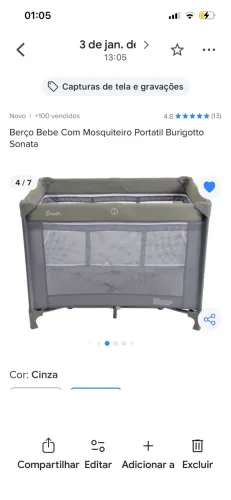 Berço Sonatta Burigoto