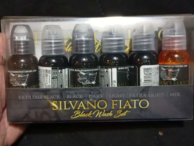 Tintas World Famous Tattoo Ink Silvano Fiato Set