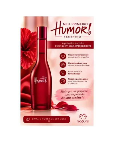 Perfume Feminino Meu Primeiro Humor 75ml