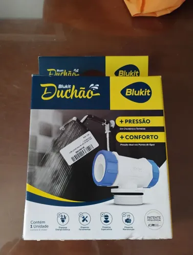 Válvula Duchão Blukit para caixa d'água aumenta pressão chuveiro