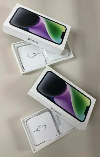 2 caixas IPhone 14. R$ 60,00 reais