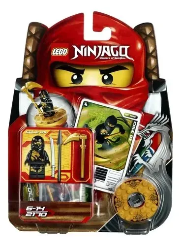 Lego Ninjago Spinners 2170 Cole DX lacrado 