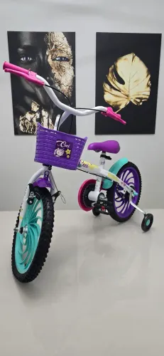 Bicicleta Infantil Caloi Ceci, Aro 16, Branca