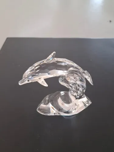 Golfinho em cristal Swarovski