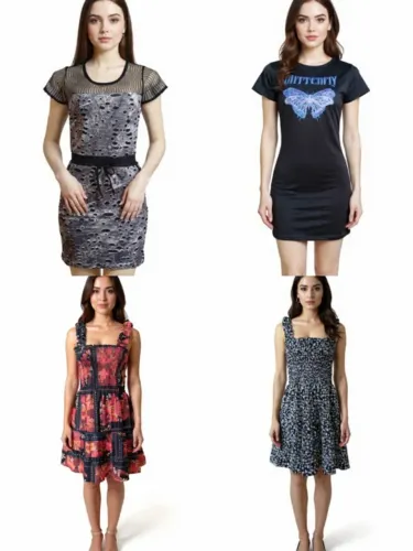 Lote / estoque 30 vestidos/saias/dolls novos do P ao GG