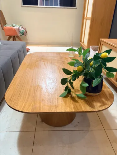 Aceito Trocas: MESA DE CENTRO TOK&STOK ALLURE ORIGINAL - FREIJÓ | EXCELENTE ESTADO