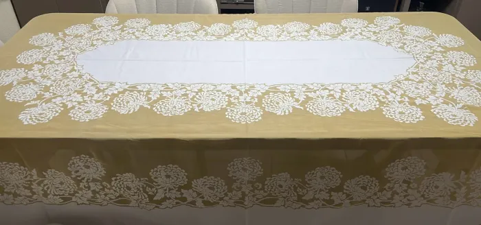 Toalha voil de mesa banquete