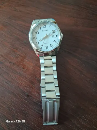 Relógio analógico Casio